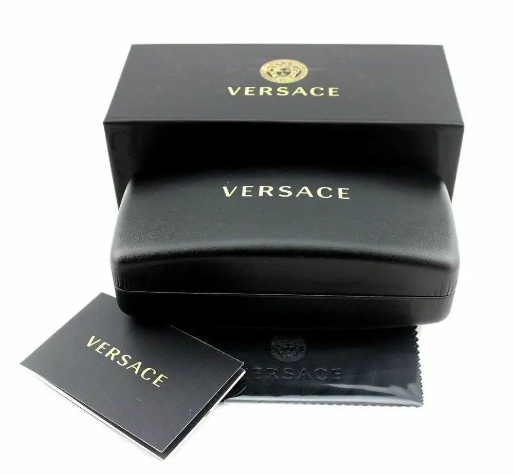 NWT Versace VE3331U-U55 Black Cat-Eye 55mm Glasses